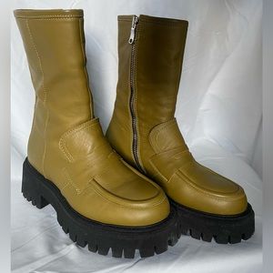 Free People Leather Boots